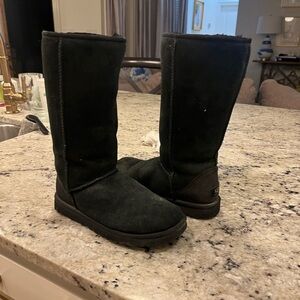 UGG Black Suede Boots
